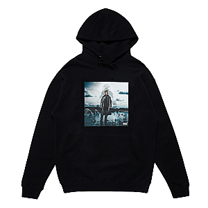 Fighting Demons Album Cover Hoodie Black
