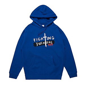 Fighting Demons Cross Hoodie