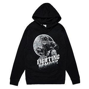 Moonlight Fighting Demons Hoodie