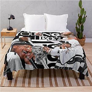 Juice Wrld Blankets - WRLD Vivid Throw Blanket