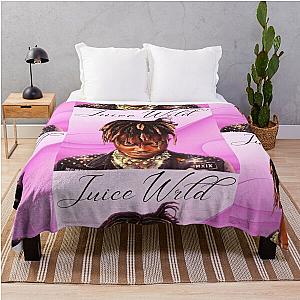 Juice Wrld Blankets - Juice WRLD Pure Glow Throw Blanket