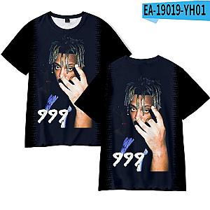 Juice Wrld 3D Printed Fashion Hip Hop T-Shirt