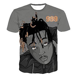 Rapper Juice Wrld 999 3D Printed T-shirt