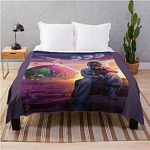 Juice Wrld Blankets - WRLD Sonic Glow Throw Blanket