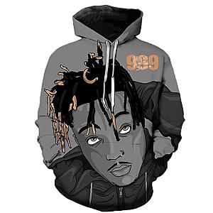 Juice Wrld 3D Printed Fashion Pullover Hoodie