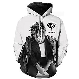 Rapper Juice Wrld 3D Printed Hip Hop Pullover Hoodie