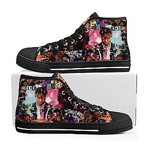 Juice Wrld Shoes - Juice Wrld 999 Poster Canvas Sneaker