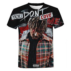 Rock Singer Rapper Juice Wrld 3D Printed Hip Hop T-shirt
