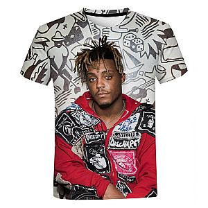 Rock Singer Rapper Juice Wrld 3D Printed Casual T-shirt