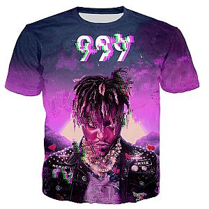 Rapper Juice Wrld R.I.P 3D Printed Fashion T Shirt
