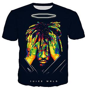 Rapper Juice Wrld R.I.P 3D Printed Hip-hop T Shirt