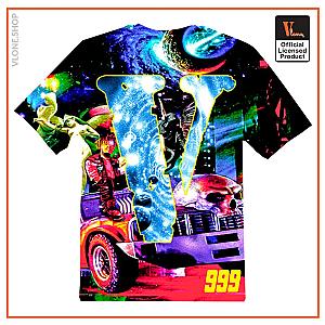 Juice Wrld T-Shirts – Juice WRLD x VLONE Cosmic Racer 3D Classic T-Shirt