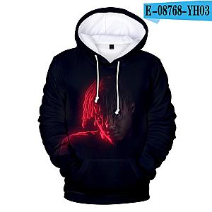 Juice WRLD 3D Hoodies - Long Sleeve Printed Hooded Casual Juice WRLD Hoodies