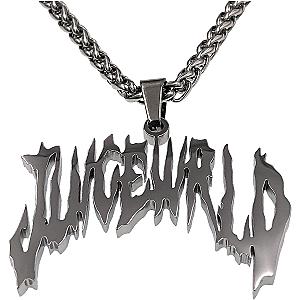 Juice Wrld Necklaces - Hip Hop Rapper Pendant Chain Necklace