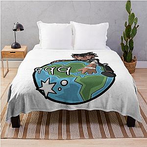 Juice Wrld Blankets - Juice WRLD Frosted Glow Throw Blanket