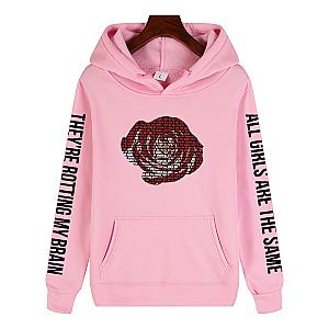 Juice Wrld ALL Girls Are the Same Pink Hoodies