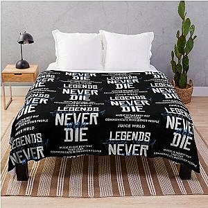 Juice Wrld Blankets - Juice WRLD Serenity Throw Blanket
