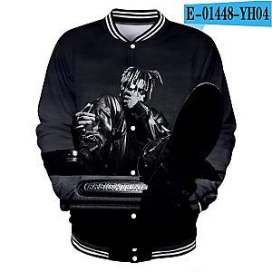 Juice Wrld Jacket - Baseball Uniform Harajuku 3D Printed Jackets