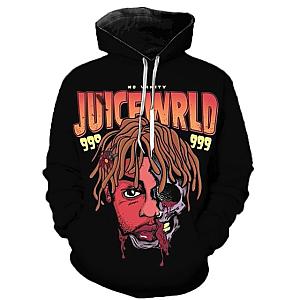 Juice Wrld Hoodie - 3D Printed Graphic Pullover Fashion Hoodie