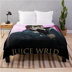 Juice Wrld Blankets - Juice WRLD Flame Throw Blanket