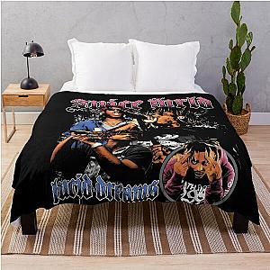 Juice Wrld Blankets - WRLD Galaxy Dreams Throw Blanket