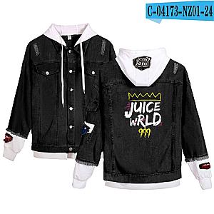 Juice Wrld Denim Jacket: Juice Wrld 999 Denim Jacket