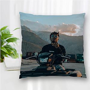 Juice Wrld Pillow Case:  Juice Wrld Riding Motor