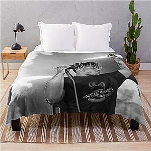 Juice Wrld Blankets - Juice WRLD Rainbow Splash Throw Blanket