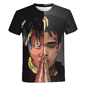 Juice WRLD Rapper T-shirts - Printed Fashion Man's Short Sleeve T-shirt