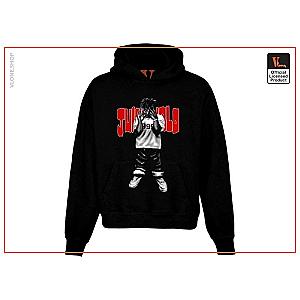 Juice Wrld Hoodies - Juice Wrld x Vlone Man Of The Year Pullover Hoodie