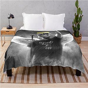Juice Wrld Blankets - Juice WRLD Abstract Art Throw Blanket