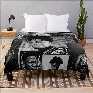 Juice Wrld Blankets - WRLD Cloud Dreams Throw Blanket