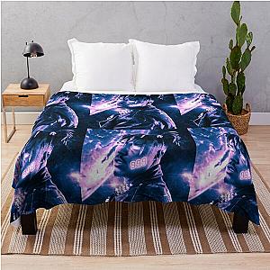 Juice Wrld Blankets - Butterfly Planet Throw Blanket