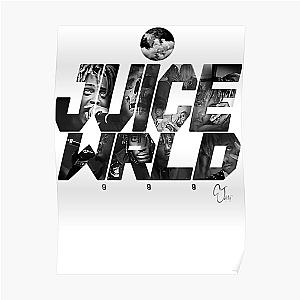 Juice Wrld Posters - Juice Wrld text graphic Poster