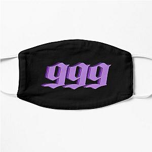 Juice Wrld Face Masks - Juice Wrld 999 Black Flat Mask