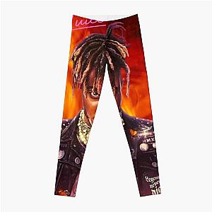 Juice Wrld Leggings - Juice Wrld Fire Leggings