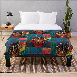 Juice Wrld Bedding Sets - Juice Wrld Abstract Throw Blanket