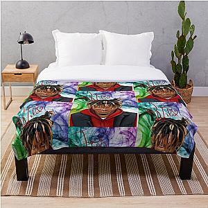 Juice Wrld Bedding Sets - Juice Wrld Colorful Throw Blanket