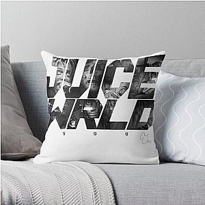 Juice Wrld Pillow Cover - Juice Wrld text graphic Throw Pillow Cover