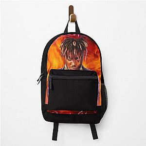 Juice Wrld Backpacks - Juice Wrld Fire Backpack