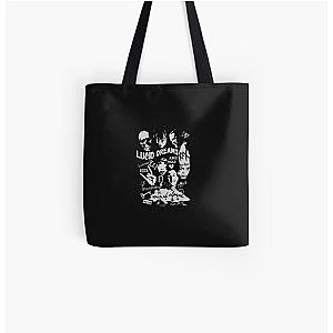 Juice Wrld Bags - Juice Wrld x Lil Peep Artwork All Over Print Tote Bag