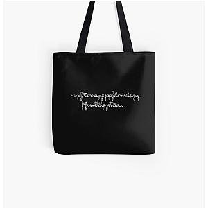 Juice Wrld Bags - Juice Wrld Lyrics/ Can't Die All Over Print Tote Bag