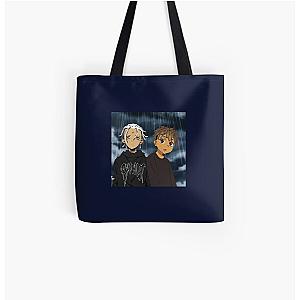 Juice Wrld Bags - Juice Wrld x Tentacion Anime All Over Print Tote Bag