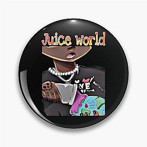 Juice Wrld Pins - Juice WRLD Juice Retro Abstract Pin