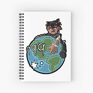 Juice Wrld Notebooks - Juice WRLD Sonic Vision Spiral Notebook
