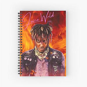 Juice Wrld Notebooks - WRLD Vivid Imagination Spiral Notebook