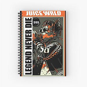Juice Wrld Notebooks - Juice WRLD Retro Legend Spiral Notebook