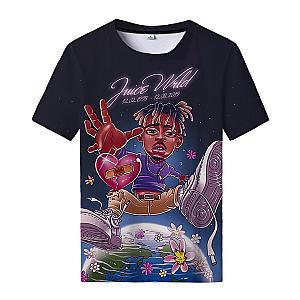Juice Wrld T-Shirts – Juice WRLD x Cosmic Angel Tribute 3D Classic T-Shirt