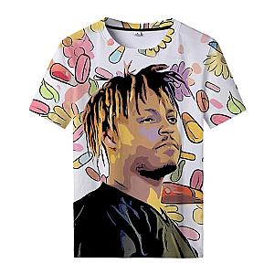 Juice Wrld T-Shirts – Juice WRLD x Color Pop Pills 3D Classic T-Shirt