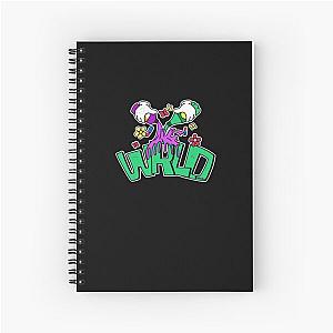 Juice Wrld Notebooks - Juice WRLD Halftone Era Spiral Notebook